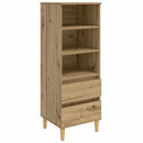 Highboard Artisan-eg 40 x 36 x 110 cm Konstrueret træ