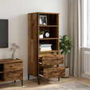 Highboard Gammelt træ 40 x 36 x 110 cm Konstrueret træ