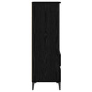 Highboard Sort eg 40 x 36 x 110 cm Konstrueret træ