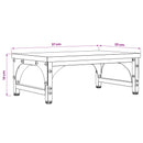 Monitor Stativ Artisan-eg 37 x 23 x 14 cm Konstrueret træ