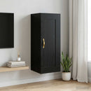 Vægskab Sort eg 34,5 x 34 x 90 cm Konstrueret træ