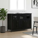 Sideboard Sort eg 100 x 35 x 70 cm Konstrueret træ