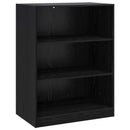 Garderobeskab med hylde Sort eg 77 x 48 x 102 cm PB
