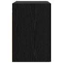 Vægskab Sort eg 80 x 42,5 x 64 cm Konstrueret træ
