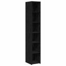 Highboard Sort eg 30 x 41 x 185 cm Konstrueret træ