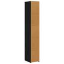 Highboard Sort eg 30 x 41 x 185 cm Konstrueret træ