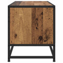 TV-skab 80 x 34,5 x 40 cm Gammelt træ Konstrueret træ