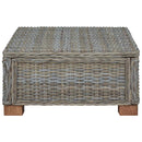 Sofabord GENDT Naturlig rattan Kubu Grå 67 x 60 x 30 cm