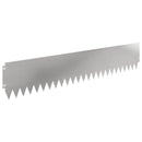 Plænekant 20 stk. 103 x 20 cm Stainless Steel Sølv