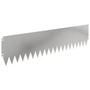 Plænekant 20 stk. 103 x 25 cm Stainless Steel Sølv