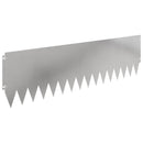 Plænekant 10 stk. 103 x 30 cm Stainless Steel Sølv