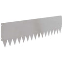 Plænekant 10 stk. 103 x 30 cm Stainless Steel Sølv