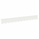 Plænekant 10 pcs 102 x 10 x 4 cm Stål Hvid