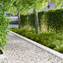 Plænekant 20 pcs 102 x 10 x 4 cm Stål Hvid