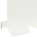 Plænekant 10 pcs 102 x 15 x 4 cm Stål Hvid