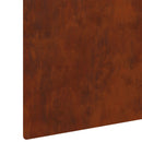 Plænekant 30 stk. 100 x 15 cm Stål Rusten