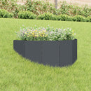 Plænekant 100 x 45 cm Stål Antracit