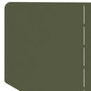 Plænekant 4 stk. 100 x 45 cm Stål Olivengrøn