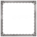 Plænekant 4 stk. 60 x 60 x 35 cm Stål Sølv