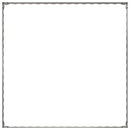Plænekant 4 pcs 100 x 100 x 20 cm Stål Sølv