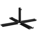 Parasolfod 2.91 kg Sort Pulverlakeret stål for 25–50 mm Pole