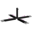 Parasolfod 2.91 kg Sort Pulverlakeret stål for 25–50 mm Pole