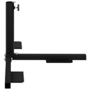Halv Parasol Base Ramme Sort Stål for 32-38 mm Pole