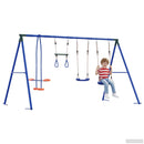 Udendørs Svingesæt Flerfarvet 330 x 185 x 185 cm Stål og PE