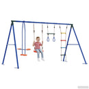 Udendørs Svingesæt Flerfarvet 330 x 185 x 185 cm Stål og PE