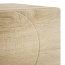 Natskab 2 stk. Sonoma-eg 33,5 x 34,5 x 50 cm Konstrueret træ