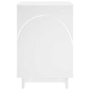 Natskab 2 pcs Hvid 33,5 x 34,5 x 50 cm Konstrueret træ