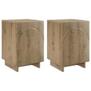 Natskab 2 pcs Artisan-eg 33,5 x 34,5 x 50 cm Konstrueret træ