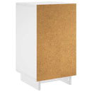 Natskab 2 pcs Hvid 33,5 x 34,5 x 60 cm Konstrueret træ