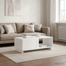 Sofabord Hvid 95 x 50,5 x 35 cm Konstrueret træ