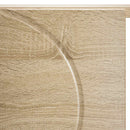 Sofabord Sonoma-eg 95 x 50,5 x 35 cm Konstrueret træ