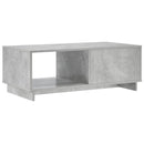 Sofabord Betongrå 95 x 50,5 x 35 cm Konstrueret træ