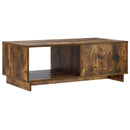 Sofabord Røget eg 95 x 50,5 x 35 cm Konstrueret træ