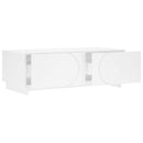 Sofabord Hvid 102 x 50,5 x 35 cm Konstrueret træ