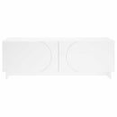 Sofabord Hvid 102 x 50,5 x 35 cm Konstrueret træ
