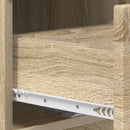 Sofabord Sonoma-eg 102 x 50,5 x 35 cm Konstrueret træ