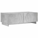 Sofabord Betongrå 102 x 50,5 x 35 cm Konstrueret træ