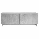Sofabord Betongrå 102 x 50,5 x 35 cm Konstrueret træ