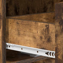 Sofabord Røget eg 102 x 50,5 x 35 cm Konstrueret træ