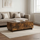 Sofabord Røget eg 102 x 50,5 x 35 cm Konstrueret træ