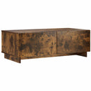 Sofabord Røget eg 102 x 50,5 x 35 cm Konstrueret træ