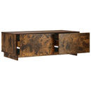 Sofabord Røget eg 102 x 50,5 x 35 cm Konstrueret træ