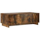 Sofabord Røget eg 102 x 50,5 x 35 cm Konstrueret træ