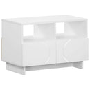 TV-bord 60 x 34.5 x 40 cm Hvid Konstrueret træ