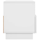 TV-bord 60 x 34.5 x 40 cm Hvid Konstrueret træ
