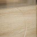 TV-bord 60 x 34.5 x 40 cm Sonoma-eg Konstrueret træ